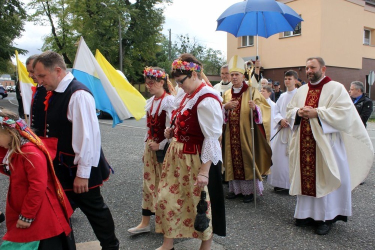 Dożynki diecezjalne w Rudach