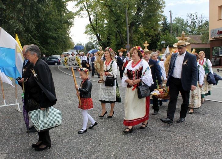 Dożynki diecezjalne w Rudach