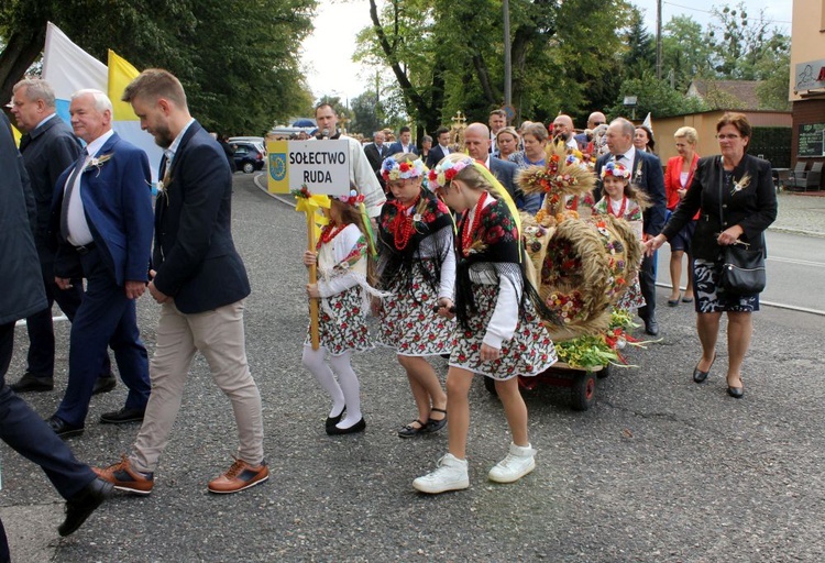 Dożynki diecezjalne w Rudach