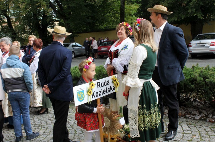 Dożynki diecezjalne w Rudach