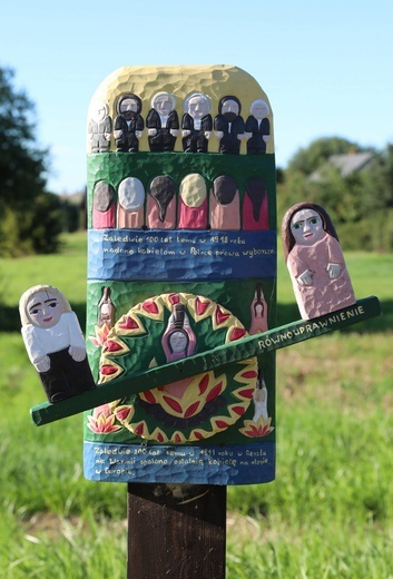 Rzeźby pani Ireny