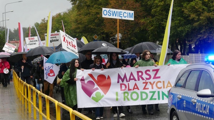 10. Marsz dla Życia i Rodziny w Oświęcimiu - 2022