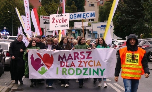 10. Marsz dla Życia i Rodziny w Oświęcimiu - 2022