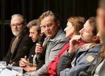 Konferencja prasowa  po pokazie „Broad Peak”. Macieja Berbekę zagrał w filmie Ireneusz Czop.