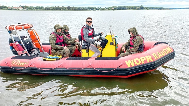 Terytorialsi ćwiczyli między innymi z Wodnym Ochotniczym Pogotowiem Ratunkowym.