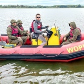 Terytorialsi ćwiczyli między innymi z Wodnym Ochotniczym Pogotowiem Ratunkowym.