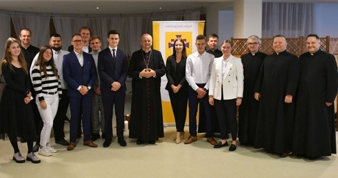 Spotkanie zarządu Katolickiego Stowarzyszenia Młodzieży