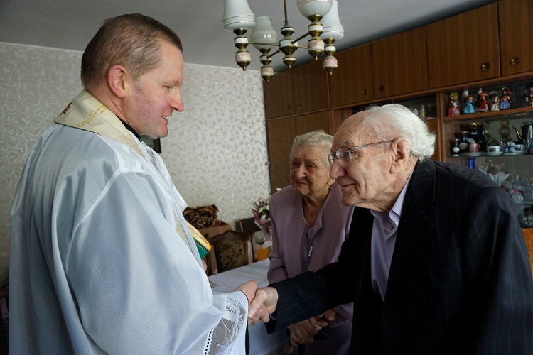 Kamienny jubileusz małżeństwa z Miechowic