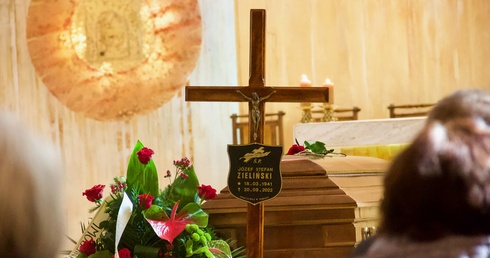 Pogrzeb śp. Józefa Zielińskiego