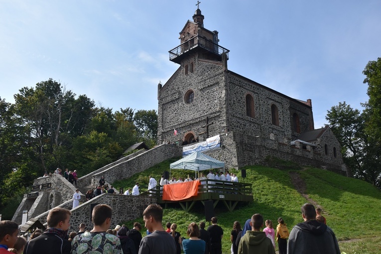 Spotkanie młodych na Ślęży