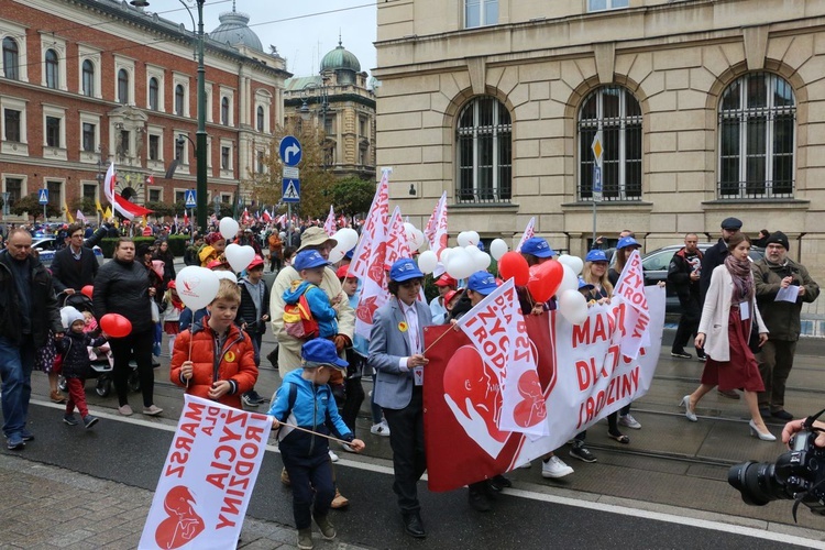 Marsz dla Życia i Rodziny Kraków 2022 cz.1