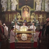 Liturgii przewodniczył bp Andrzej Siemieniewski.