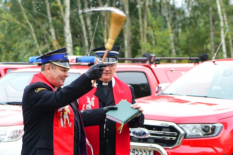 Inauguracji budowy Jednostki Ratowniczo-Gaśniczej nr 3 w Olsztynie