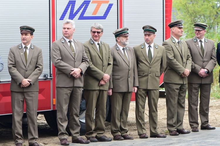 Inauguracji budowy Jednostki Ratowniczo-Gaśniczej nr 3 w Olsztynie