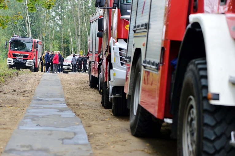 Inauguracji budowy Jednostki Ratowniczo-Gaśniczej nr 3 w Olsztynie