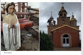 Bomby spadły na kolejny kościół w obwodzie donieckim