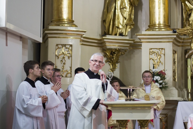 Pielgrzymka seminarium do Krasnobrodu 