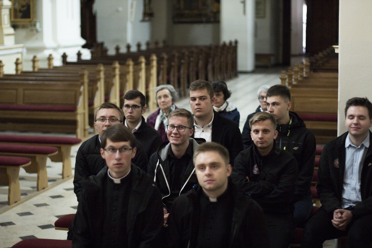 Pielgrzymka seminarium do Krasnobrodu 