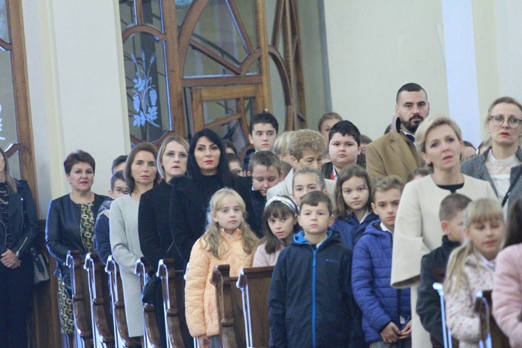 Olesno. Nadanie szkole im. bł. kard Stefana Wyszyńskiego 