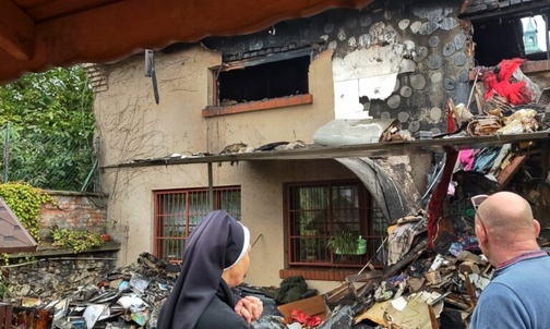 Piekary Śl. Po pożarze ochronki ruszyła zbiórka na odbudowę