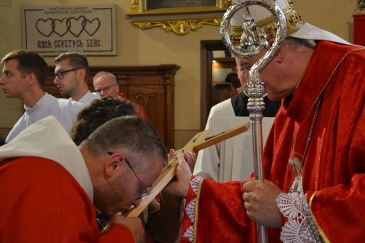 Krajowa Rada KSM - Msza św. z bp. Andrzejem Jeżem