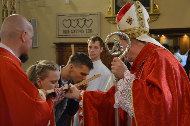Krajowa Rada KSM - Msza św. z bp. Andrzejem Jeżem