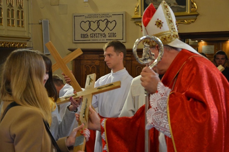 Krajowa Rada KSM - Msza św. z bp. Andrzejem Jeżem
