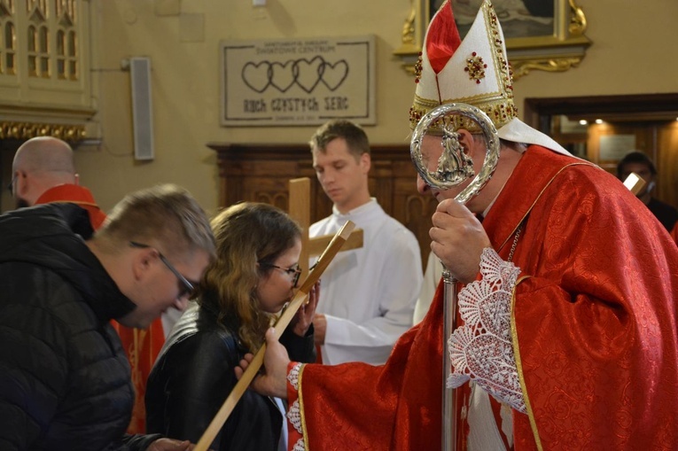 Krajowa Rada KSM - Msza św. z bp. Andrzejem Jeżem