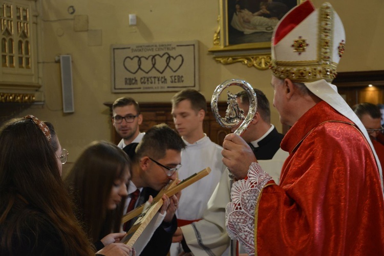 Krajowa Rada KSM - Msza św. z bp. Andrzejem Jeżem