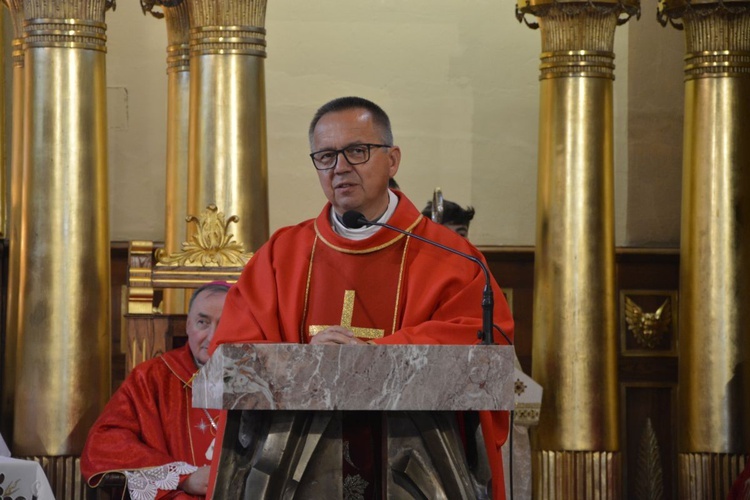 Krajowa Rada KSM - Msza św. z bp. Andrzejem Jeżem