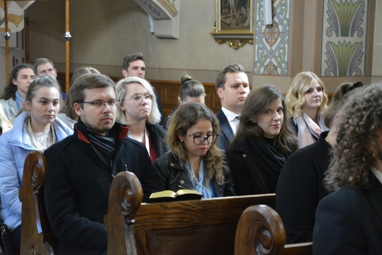 Krajowa Rada KSM - Msza św. z bp. Andrzejem Jeżem