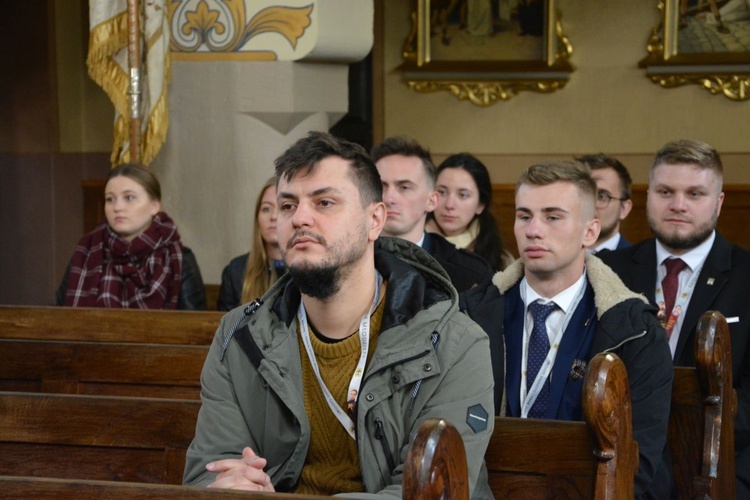 Krajowa Rada KSM - Msza św. z bp. Andrzejem Jeżem