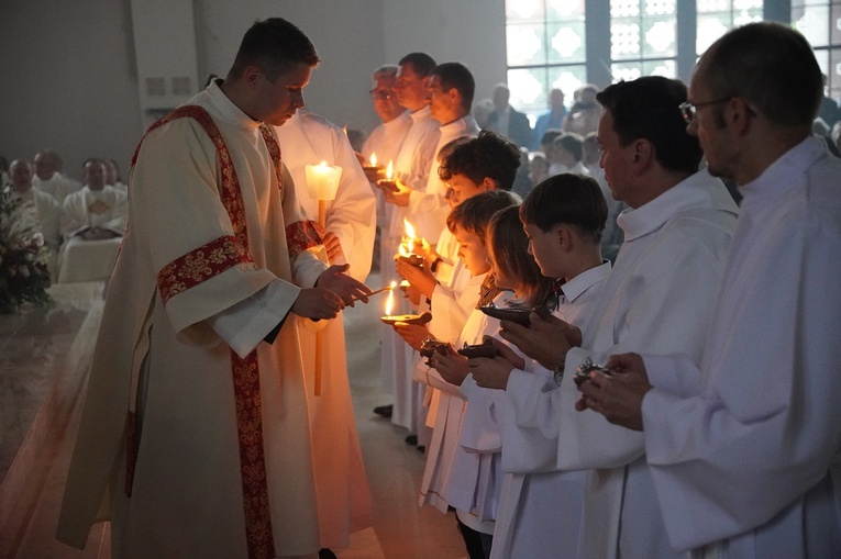 Poświęcenie kościoła pw. NMP Bolesnej we Wrocławiu-Strachocinie