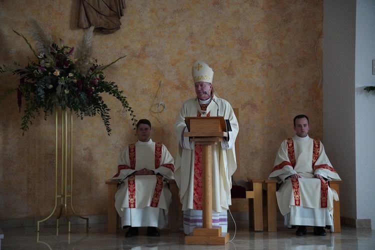 Poświęcenie kościoła pw. NMP Bolesnej we Wrocławiu-Strachocinie