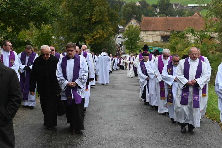 Pogrzeb śp. Michała Bałabucha, taty bp. Adama