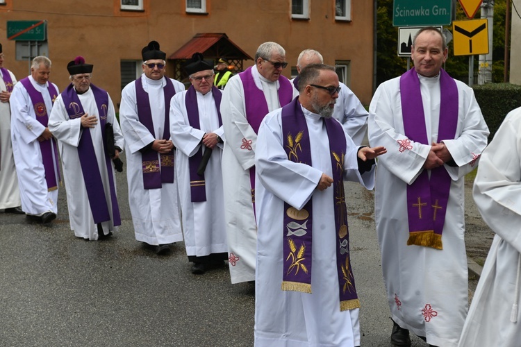 Pogrzeb śp. Michała Bałabucha, taty bp. Adama