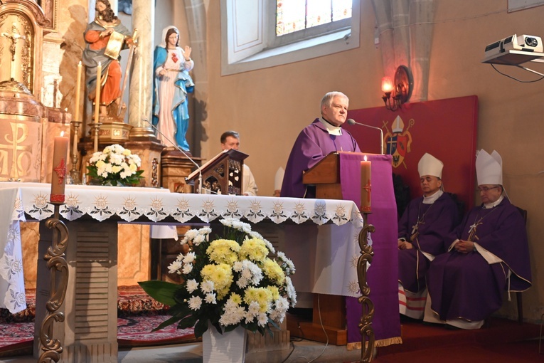 Pogrzeb śp. Michała Bałabucha, taty bp. Adama