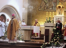 	Eucharystia w kościele św. Andrzeja w 100. rocznicę nadania praw miejskich.