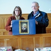 Helena Kłapeć i Marek Spasiuk, organizatorzy przedsięwzięcia.