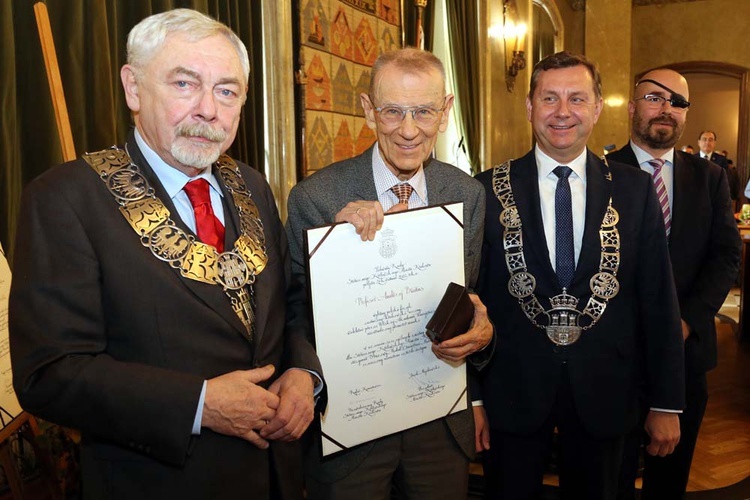 Profesorowie: Białas i Purchla wyróżnieni medalami Cracoviae Merenti