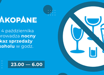 Zakopane. Zakaz sprzedaży alkoholu 