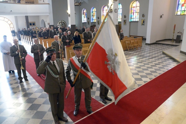 Leśnicy w skarżyskiej Ostrej Bramie