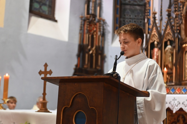 Pasterz diecezji z wizytą w Bystrzycy 