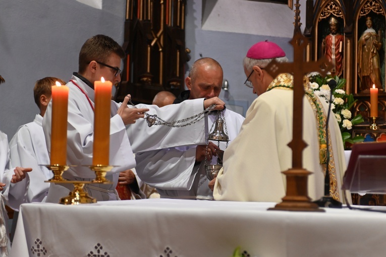 Pasterz diecezji z wizytą w Bystrzycy 