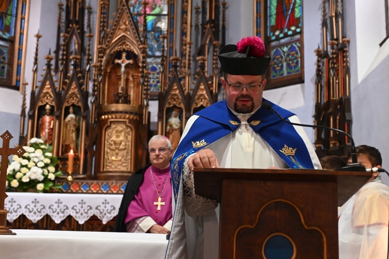 Pasterz diecezji z wizytą w Bystrzycy 