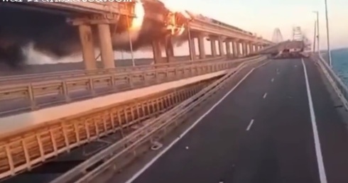 Informator agencji Interfax-Ukraina o tym, kto zorganizował atak na Most Krymski