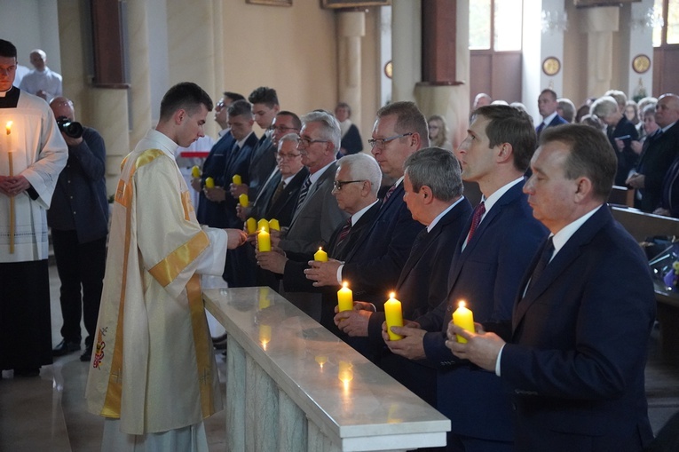Poświęcenie kościoła w Żernikach Wrocławskich