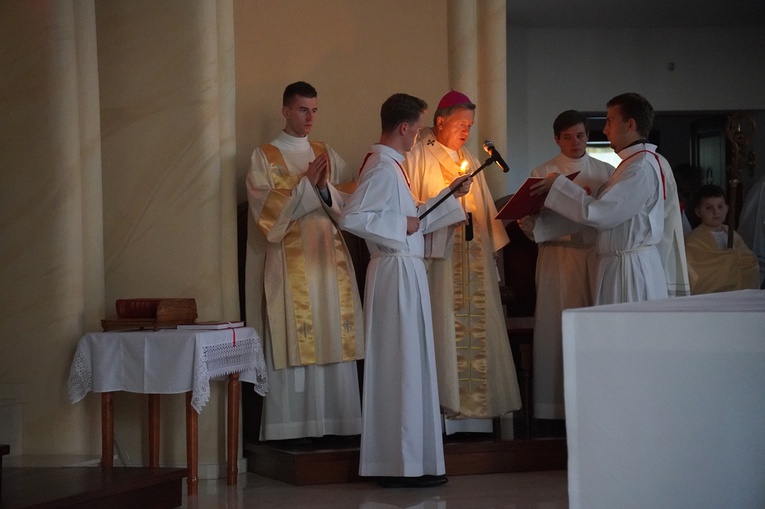 Poświęcenie kościoła w Żernikach Wrocławskich