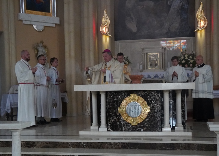 Poświęcenie kościoła w Żernikach Wrocławskich