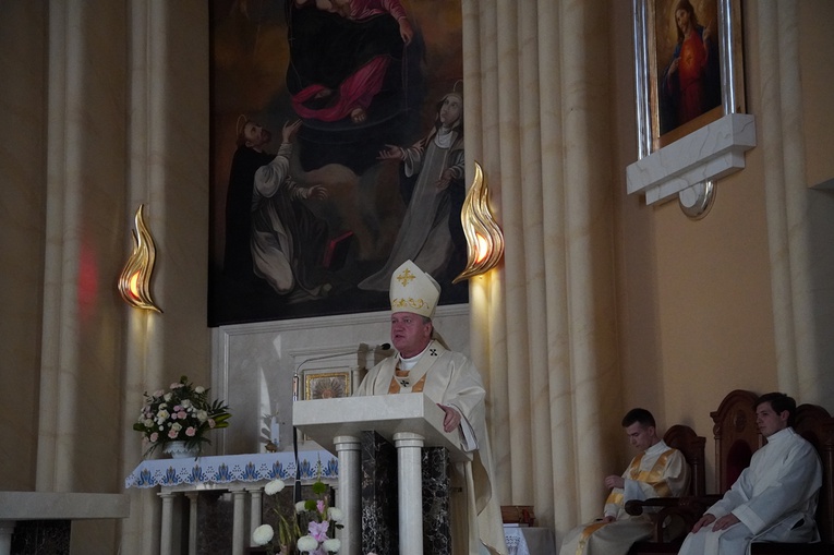 Poświęcenie kościoła w Żernikach Wrocławskich